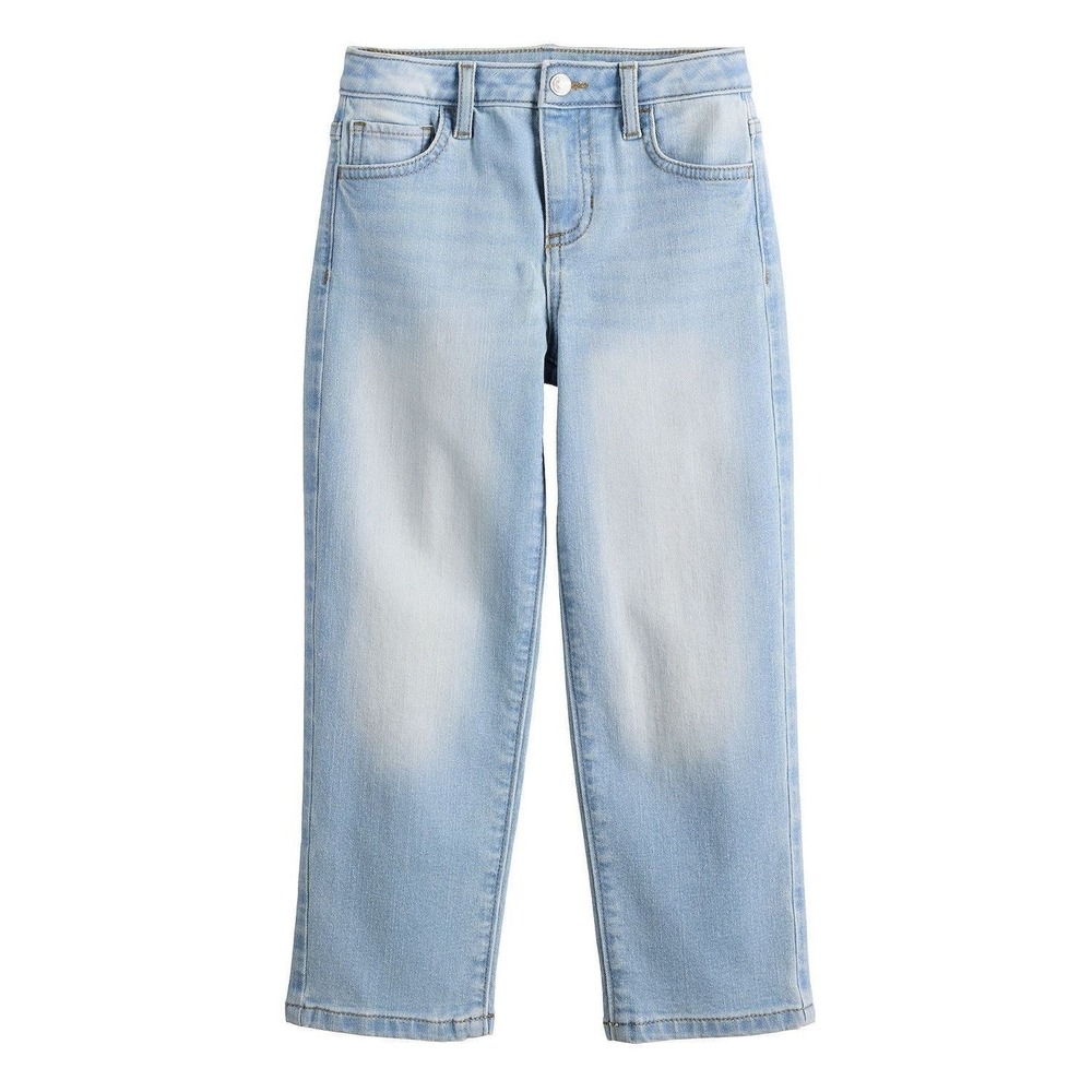 Jumping Beans Girls High‎ Rise Straight Jeans, Size 10
